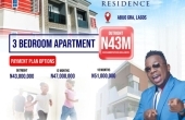 PREFIX64, 3 Bedroom Apartment in Haven Residence in Lagos