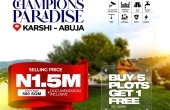 72, Plots of land in new gated estate in Karshi, Abuja